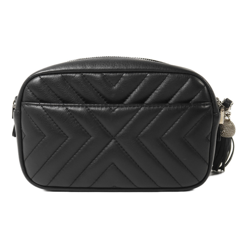 CHANEL 牛皮皮革Camera Bag鏈帶肩背袋-1