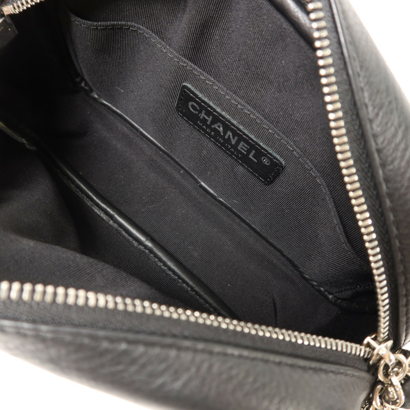 CHANEL 牛皮皮革Camera Bag鏈帶肩背袋-4