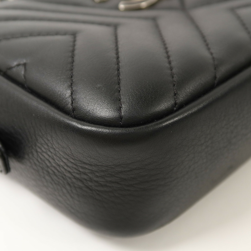 CHANEL 牛皮皮革Camera Bag鏈帶肩背袋-12