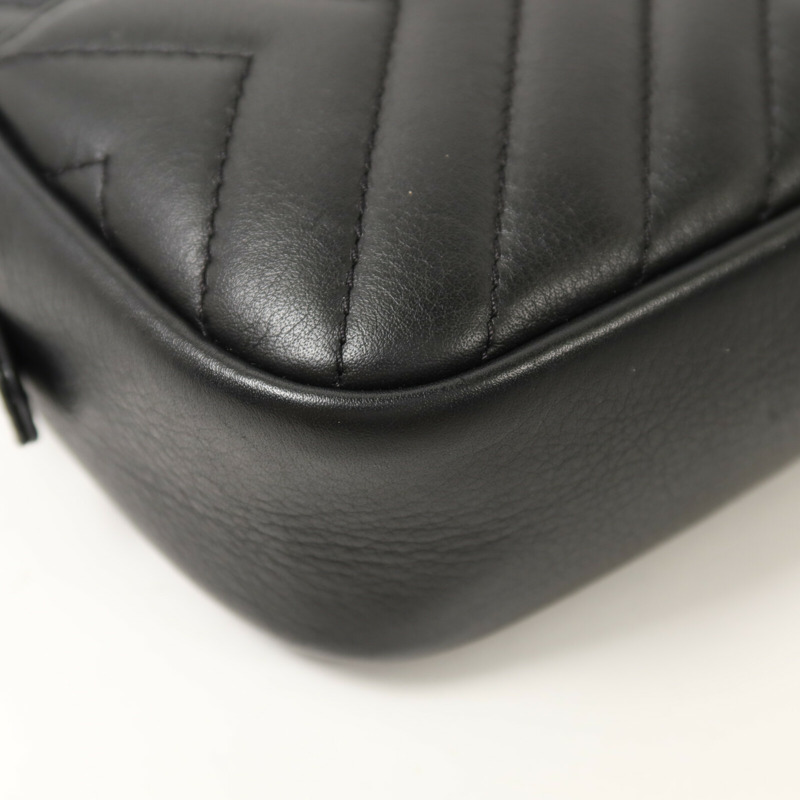 CHANEL 牛皮皮革Camera Bag鏈帶肩背袋-14