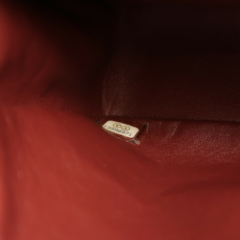 CHANEL 漆皮皮革Classic 25鏈帶肩背袋-6