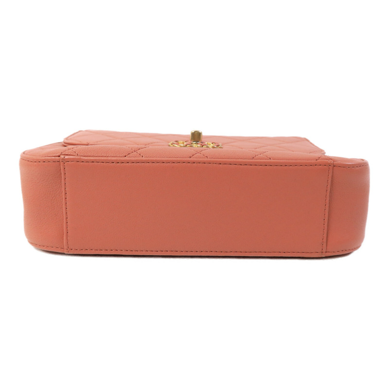 CHANEL 牛皮皮革Top Handle Messenger手挽肩背兩用袋-3