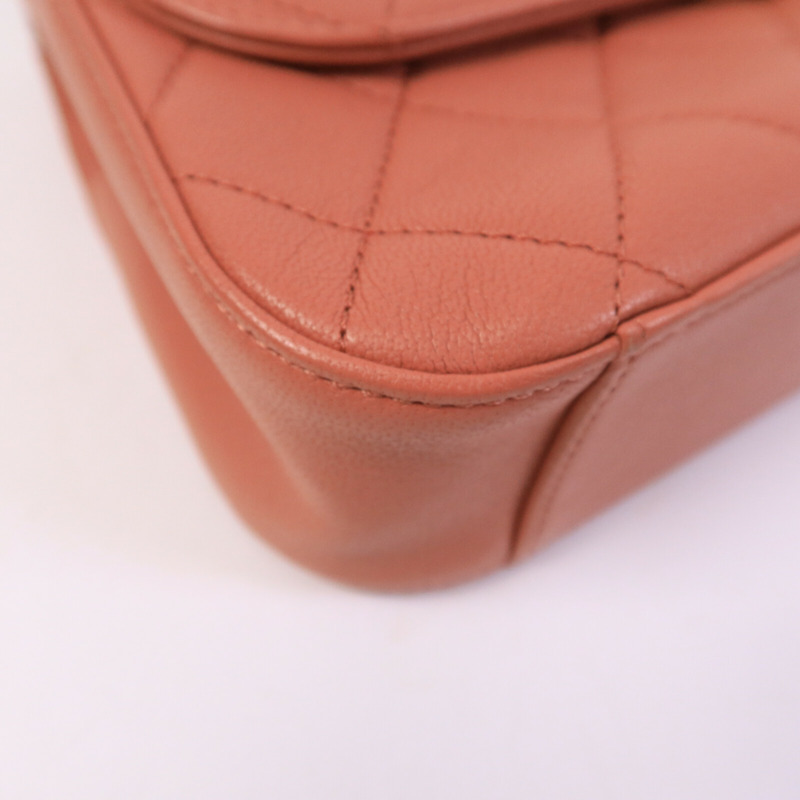 CHANEL 牛皮皮革Top Handle Messenger手挽肩背兩用袋-11