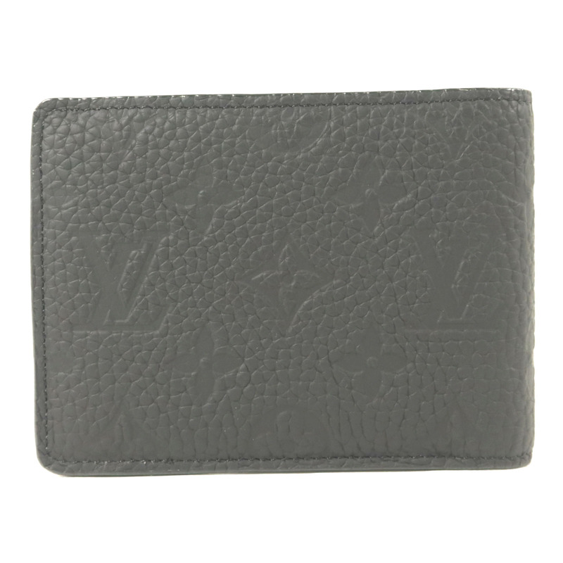 LOUIS VUITTON Monogram Taurillon Multiple錢包-1