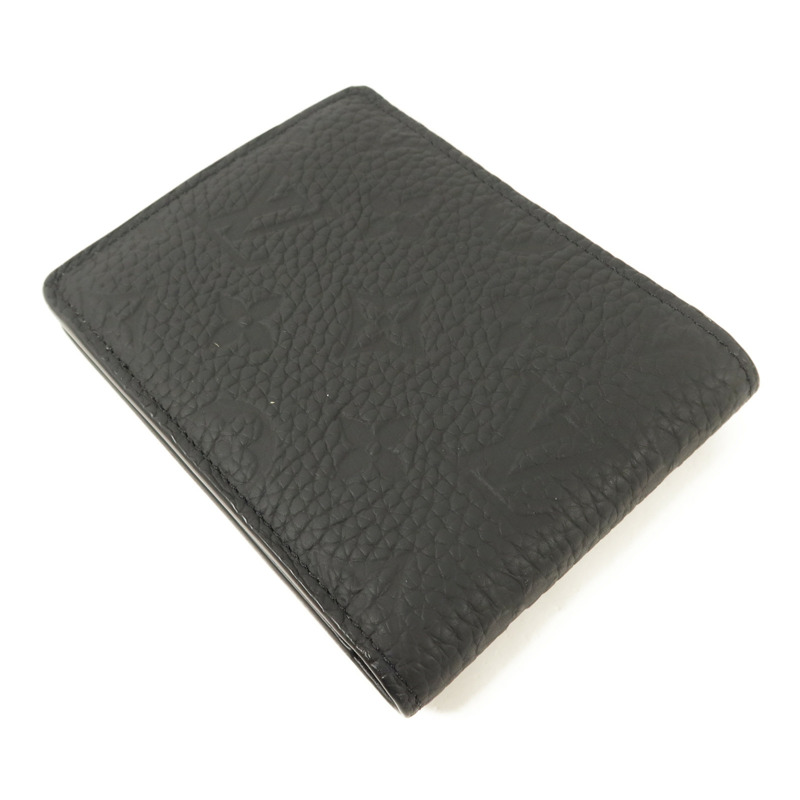 LOUIS VUITTON Monogram Taurillon Multiple錢包-3