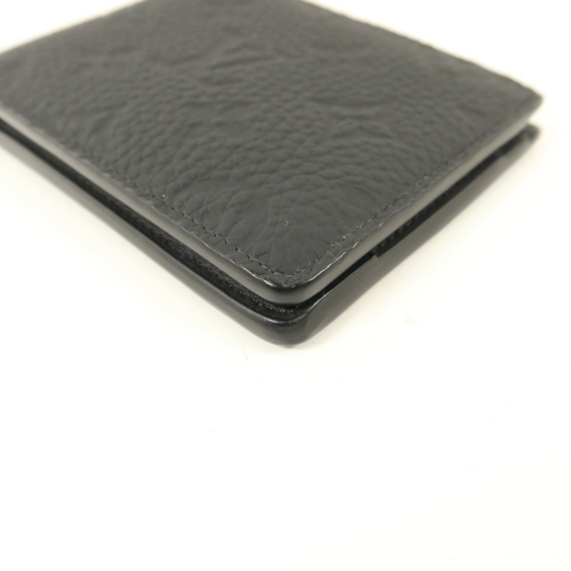 LOUIS VUITTON Monogram Taurillon Multiple錢包-8