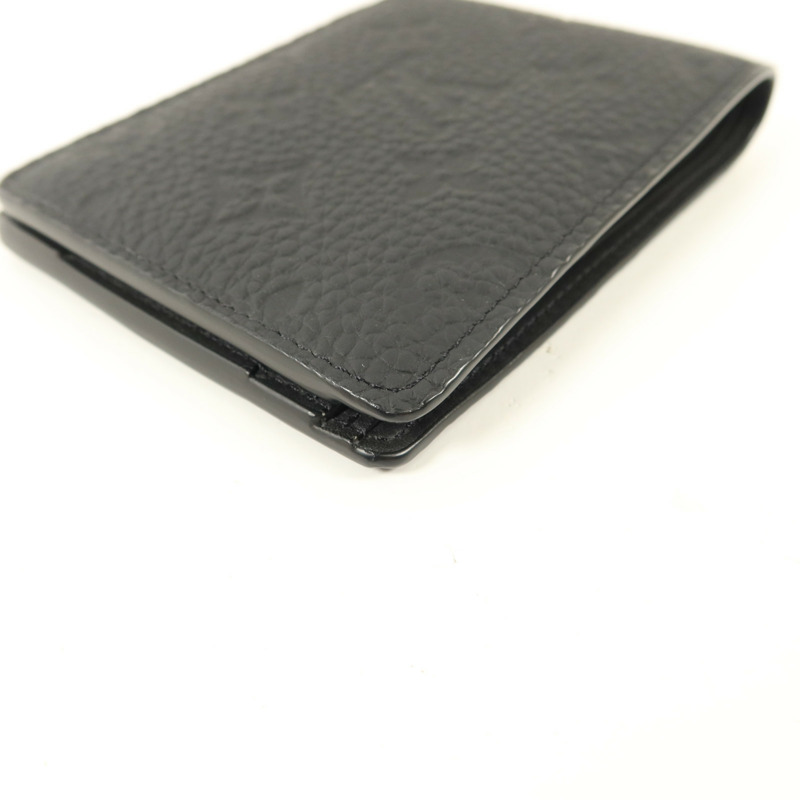 LOUIS VUITTON Monogram Taurillon Multiple錢包-9