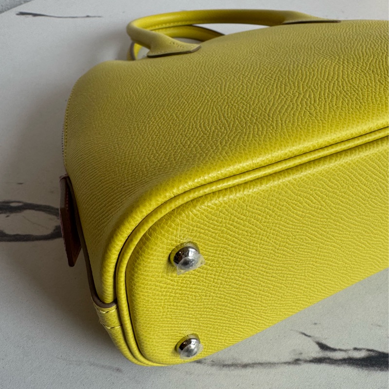 Hermes黃粉拼色Bolide25-6