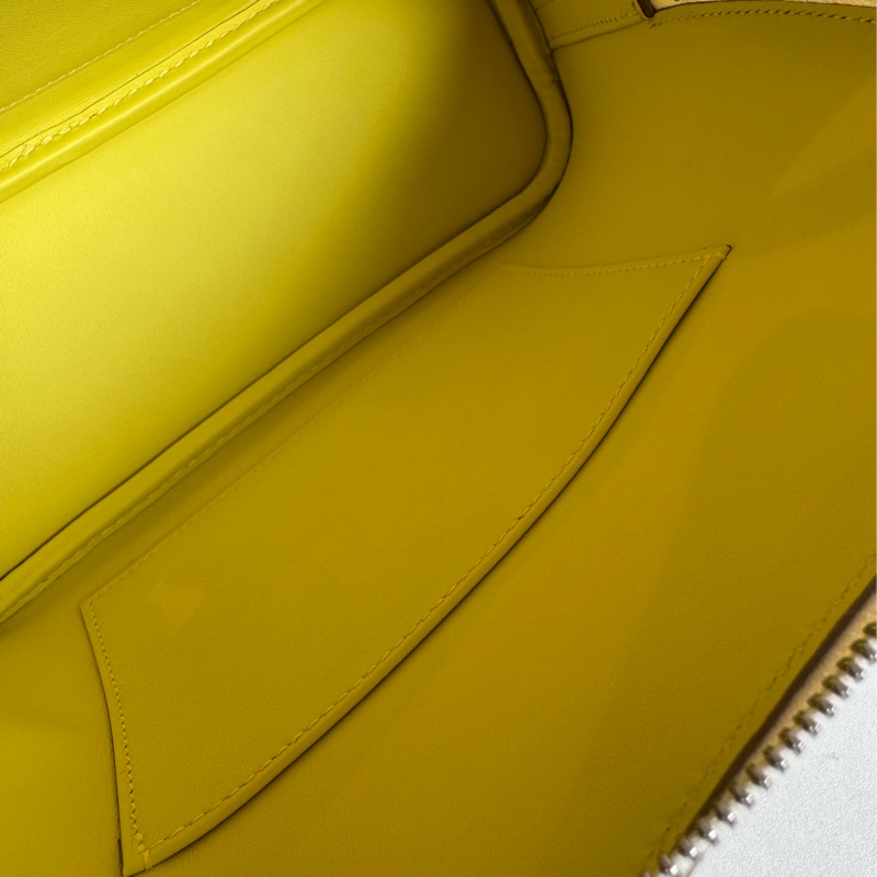 Hermes黃粉拼色Bolide25-16