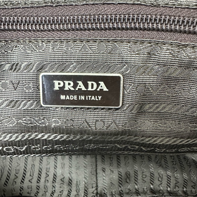 【赫蒂國際精品】Prada 普拉達 皮革保齡球包 vintage-8