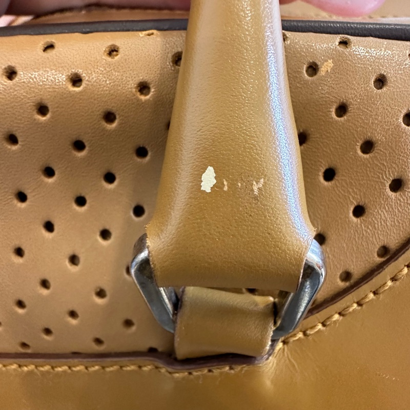 【赫蒂國際精品】Prada 普拉達 皮革保齡球包 vintage-10