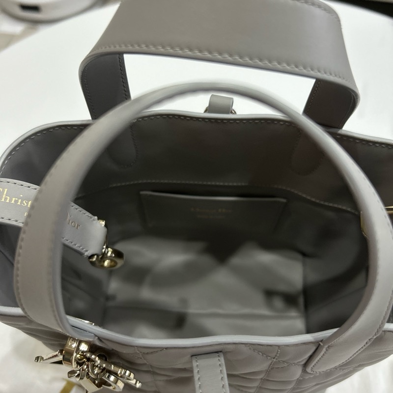 Dior Toujours 小型直式托特包 灰色-3