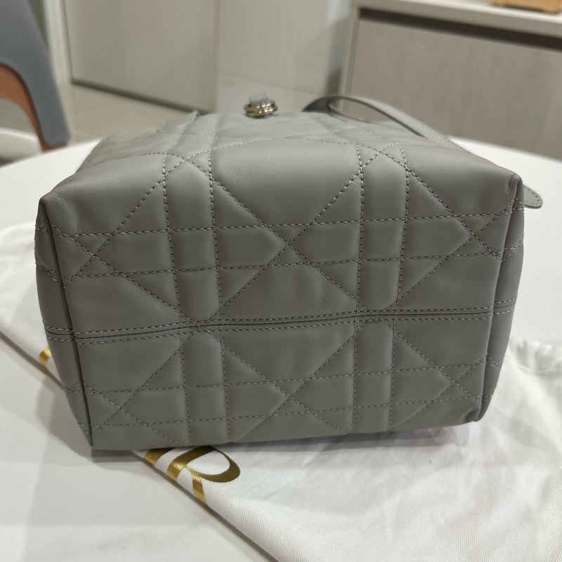 Dior Toujours 小型直式托特包 灰色-8
