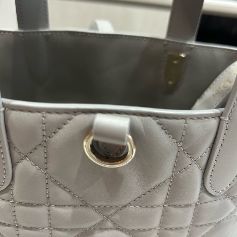Dior Toujours 小型直式托特包 灰色-13