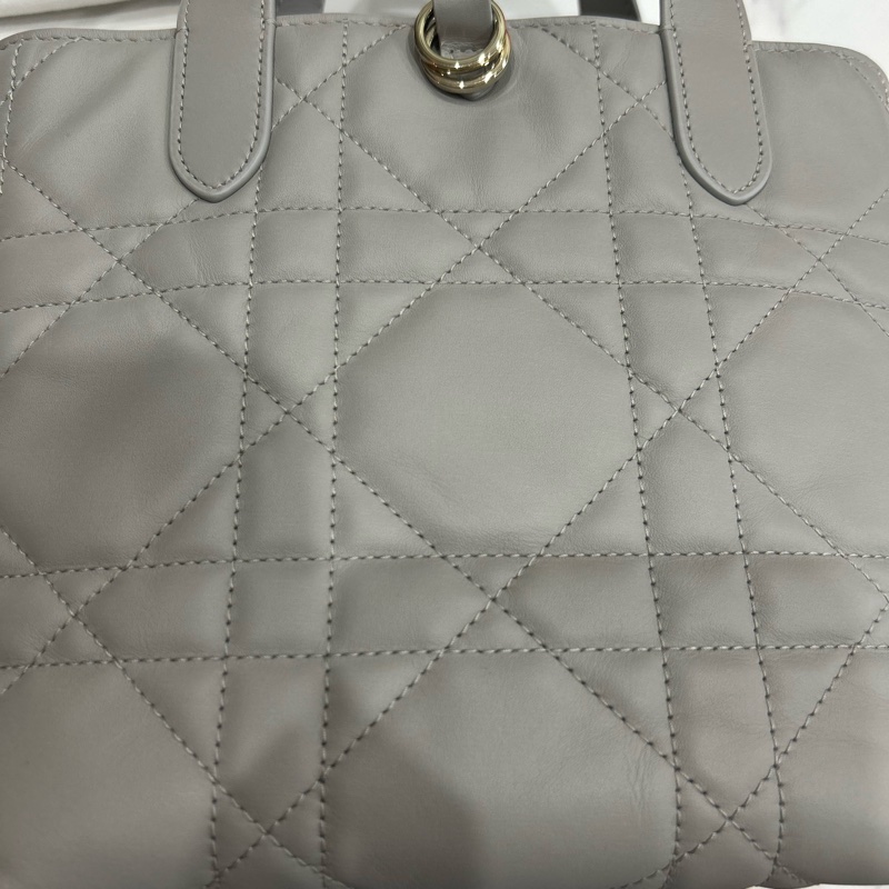 Dior Toujours 小型直式托特包 灰色-17