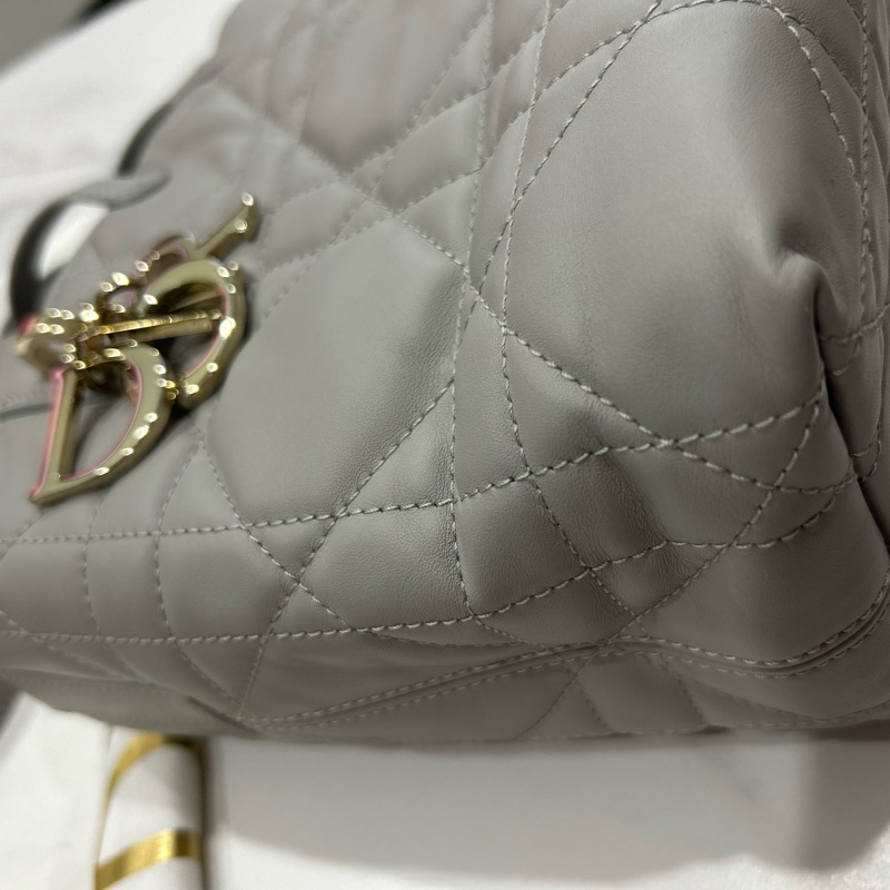 Dior Toujours 小型直式托特包 灰色-20