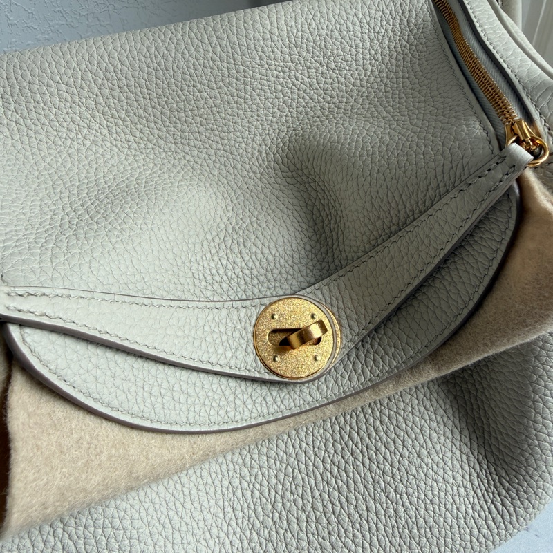 Hermes lindy26 冰川白 真的很好看～～ 有貼膜-4