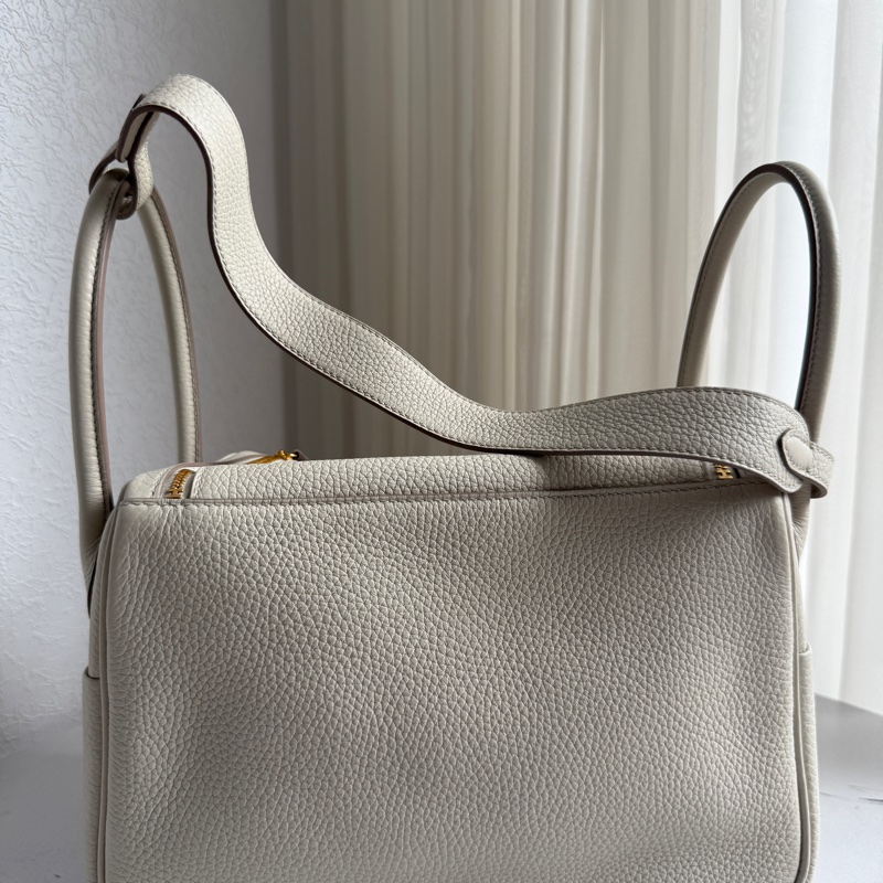 Hermes lindy26 冰川白 真的很好看～～ 有貼膜-7