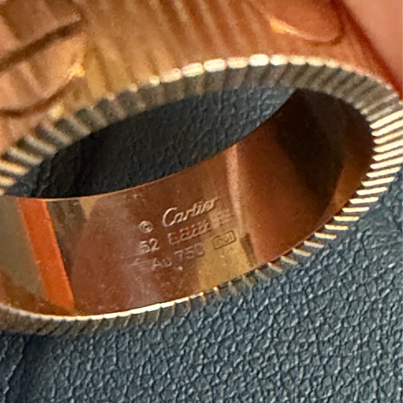 Cartier LOVE UNLIMITED戒指 玫瑰金-3