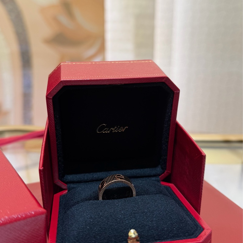 Cartier LOVE UNLIMITED戒指 玫瑰金-4