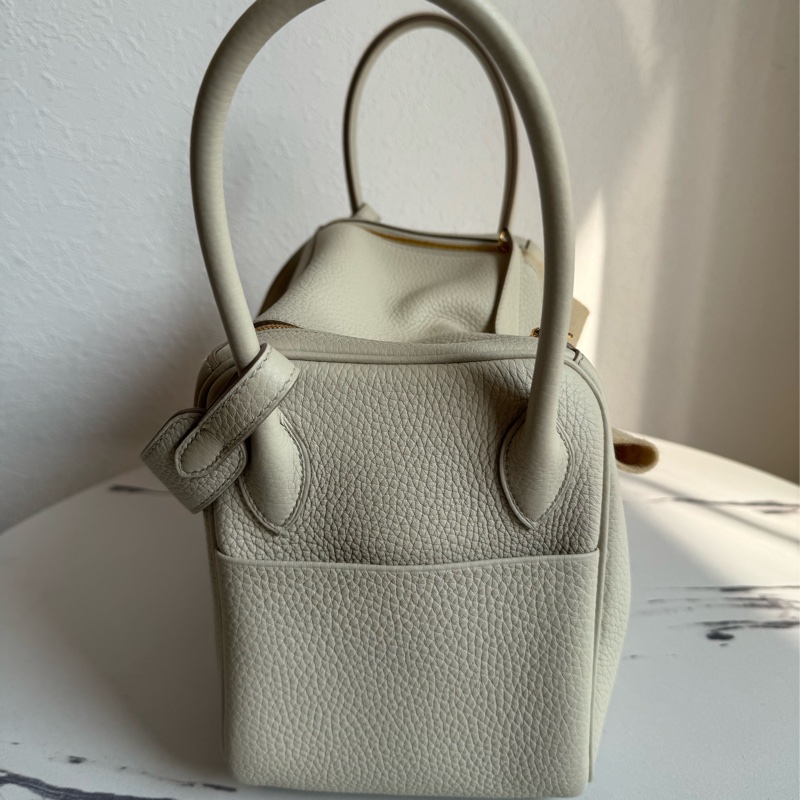 Hermes 8L冰川白金釦lindy26-1