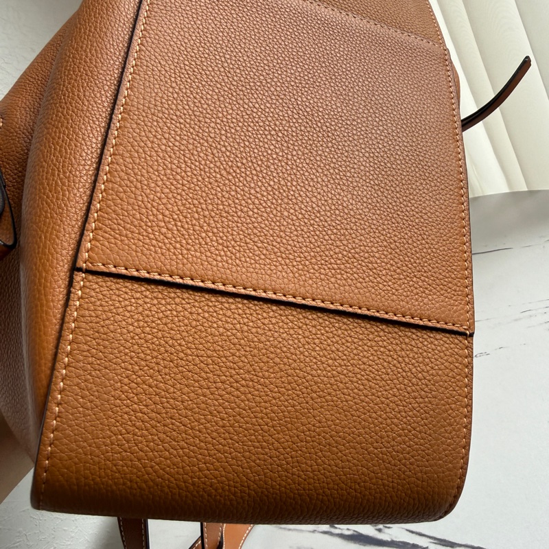 Loewe 焦糖色小號吊床包🩷🖤-16