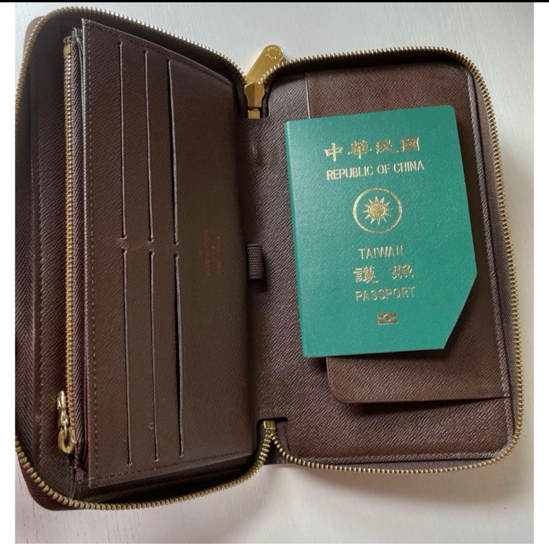 Louis Vuitton LDamier Zippy Organizer N60003長夾棋盤格有購買證 信用卡12張-6