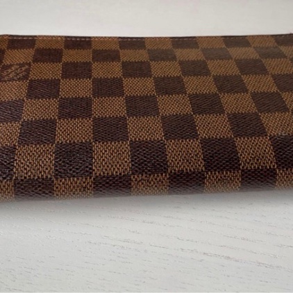 Louis Vuitton LDamier Zippy Organizer N60003長夾棋盤格有購買證 信用卡12張-13