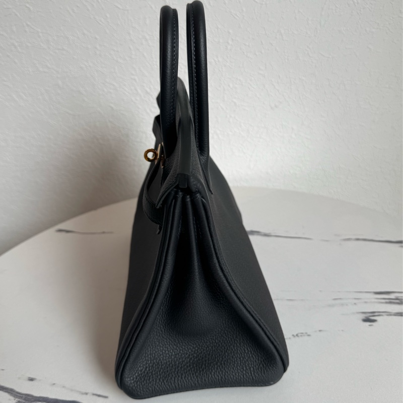 Hermes深藍色金釦Birkin25-2