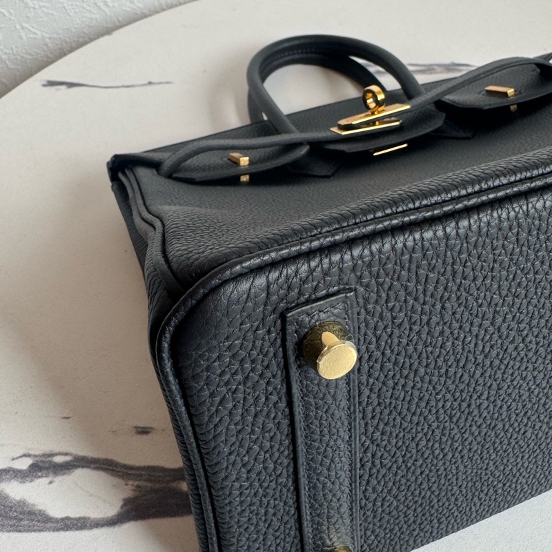 Hermes深藍色金釦Birkin25-5