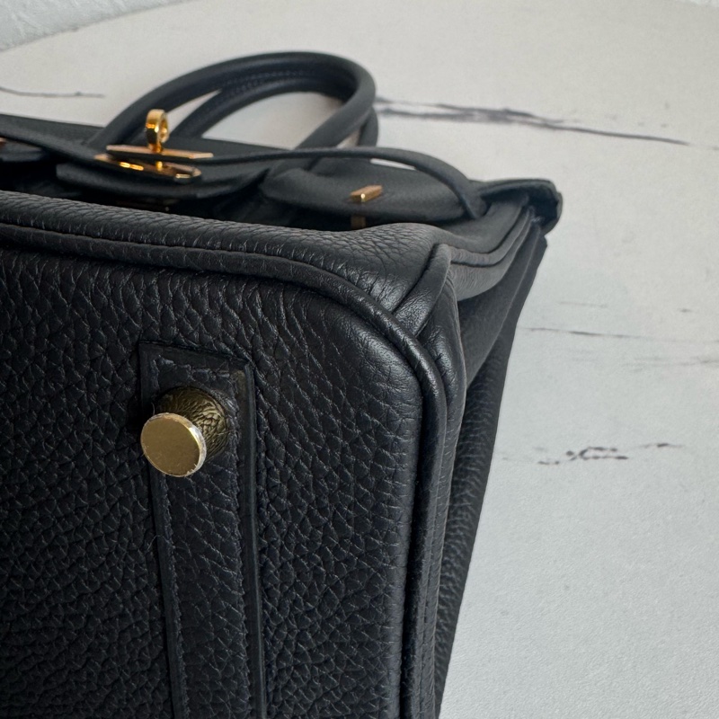 Hermes深藍色金釦Birkin25-6