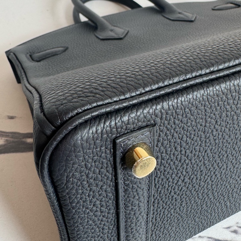 Hermes深藍色金釦Birkin25-8