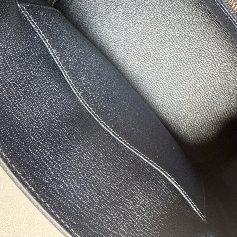 Hermes深藍色金釦Birkin25-17