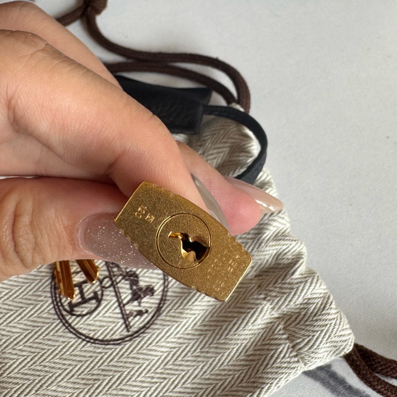 Hermes深藍色金釦Birkin25-22