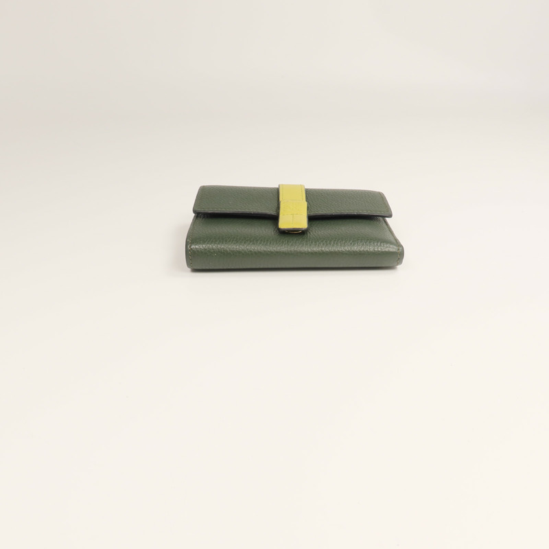 LOEWE 牛皮皮革Small Vertical Wallet錢包-5