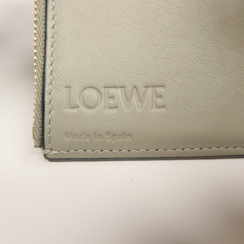 LOEWE 牛皮皮革Small Vertical Wallet錢包-7