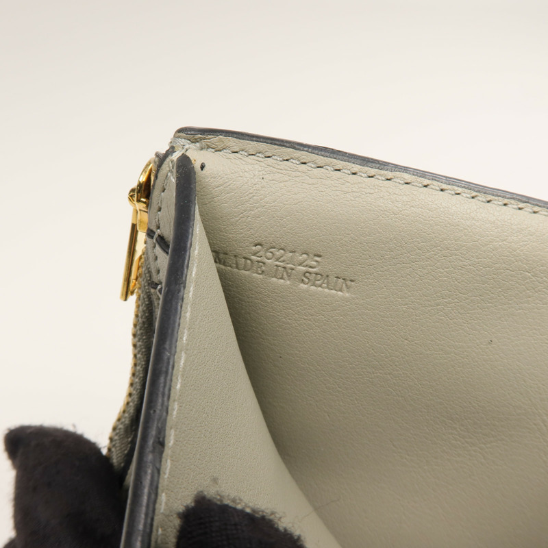 LOEWE 牛皮皮革Small Vertical Wallet錢包-8