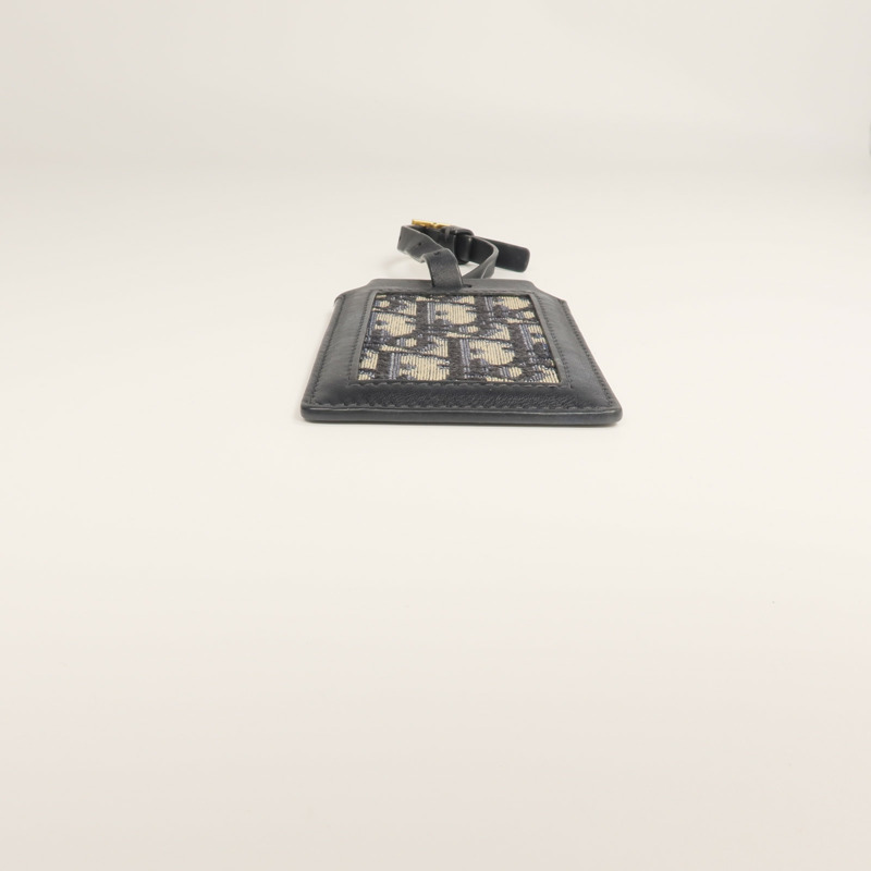 Dior 帆布/牛皮皮革Luggage Tag行李標籤-6