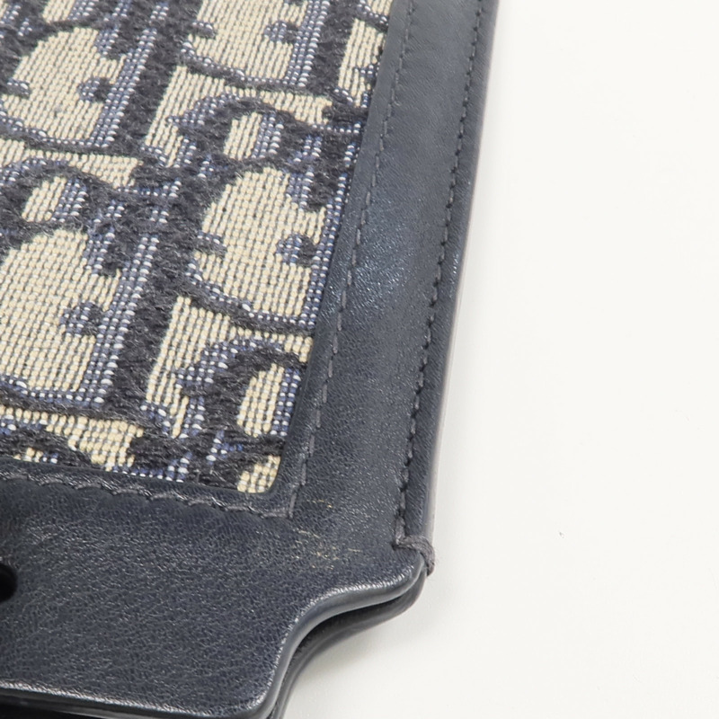 Dior 帆布/牛皮皮革Luggage Tag行李標籤-13