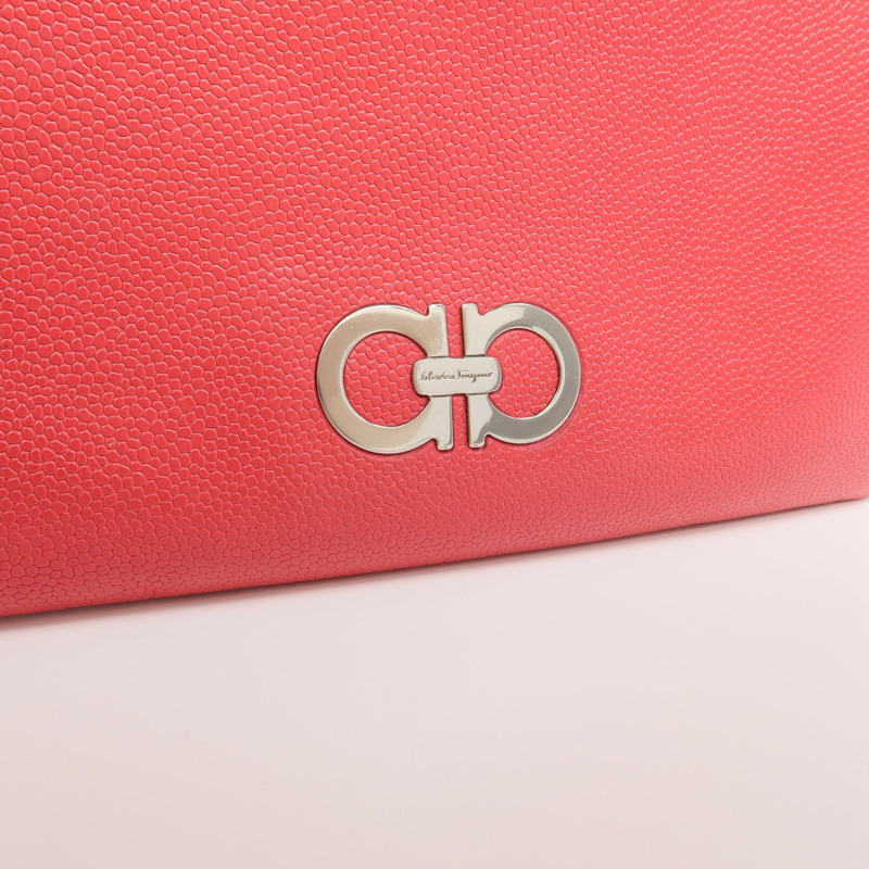 Salvatore Ferragamo 牛皮皮革Pouch手拿包-4