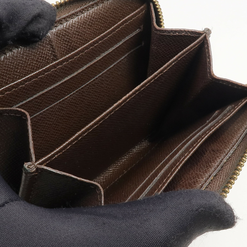 LOUIS VUITTON Damier Zippy Coin Purse金扣零錢包/卡片套-5