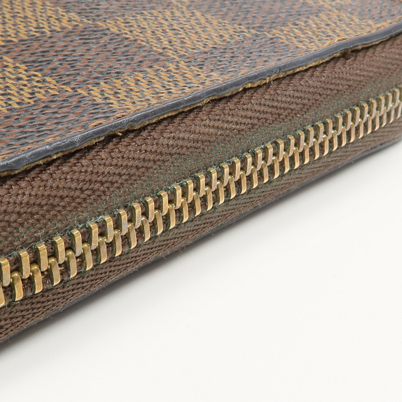 LOUIS VUITTON Damier Zippy Coin Purse金扣零錢包/卡片套-10