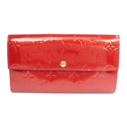 LOUIS VUITTON Monogram Vernis Portefeuille Sarah長錢包