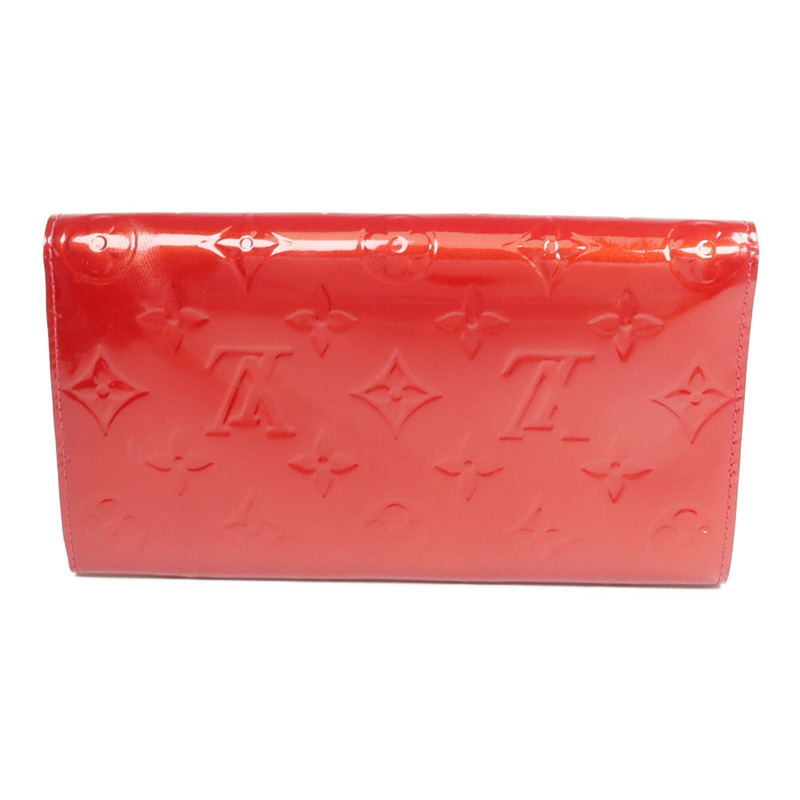LOUIS VUITTON Monogram Vernis Portefeuille Sarah長錢包-3
