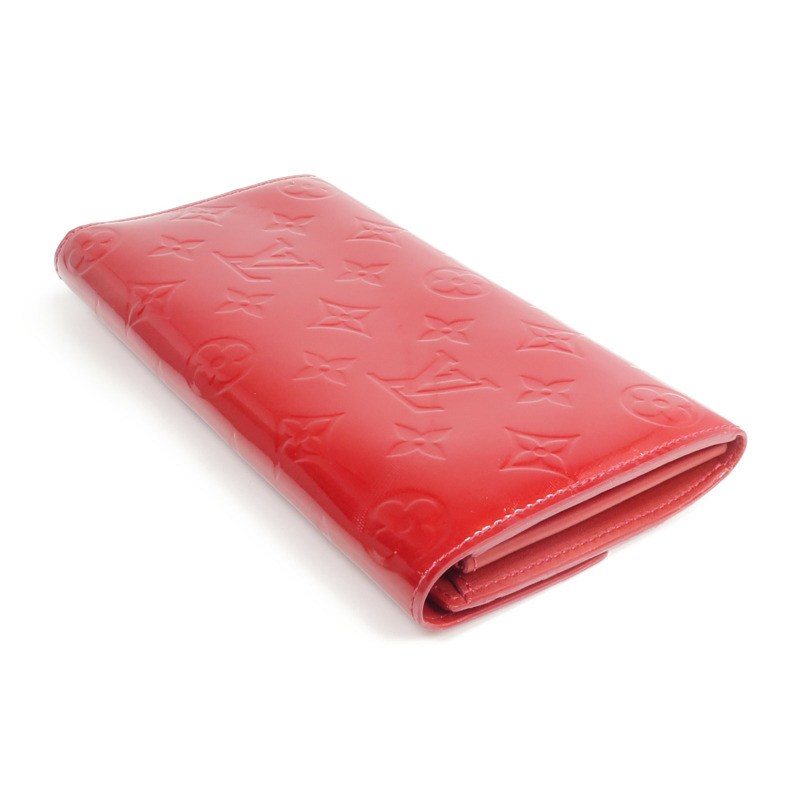 LOUIS VUITTON Monogram Vernis Portefeuille Sarah長錢包-5