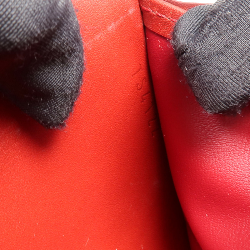 LOUIS VUITTON Monogram Vernis Portefeuille Sarah長錢包-9