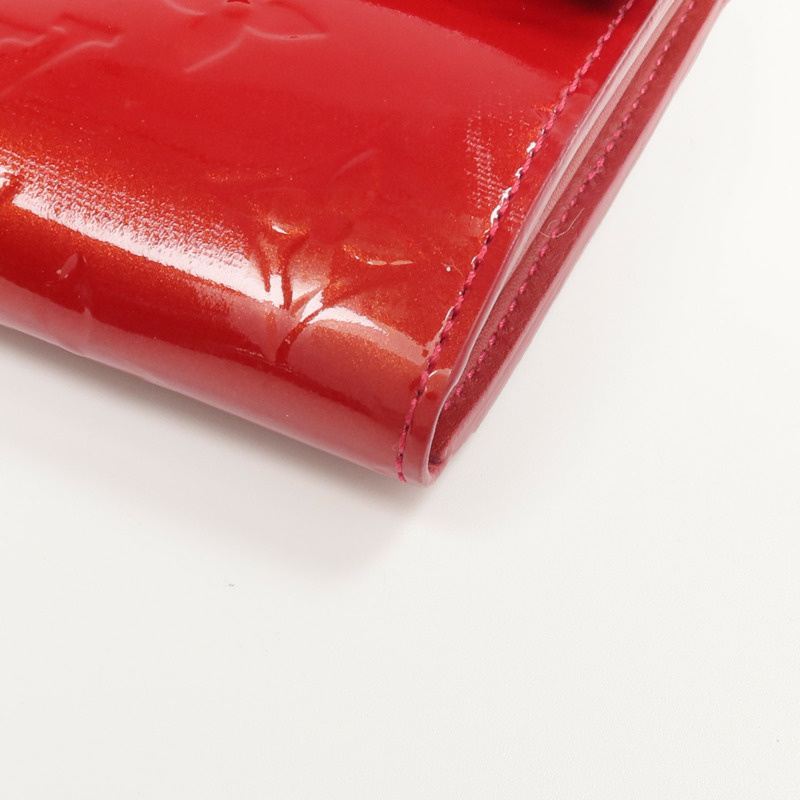 LOUIS VUITTON Monogram Vernis Portefeuille Sarah長錢包-12