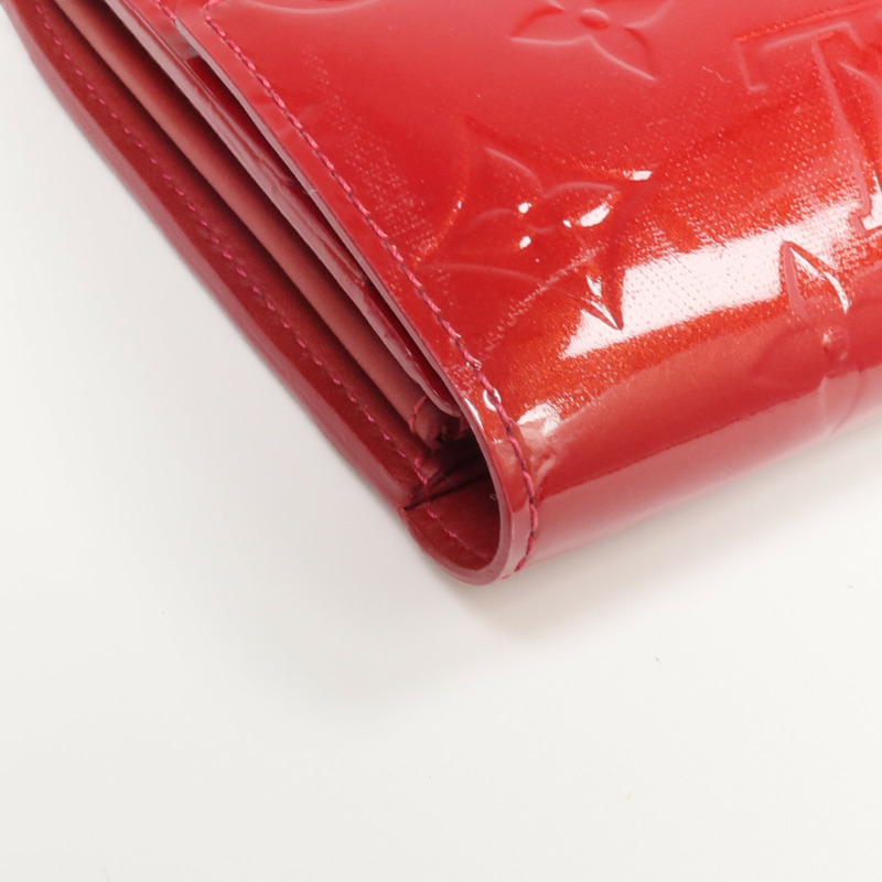 LOUIS VUITTON Monogram Vernis Portefeuille Sarah長錢包-14