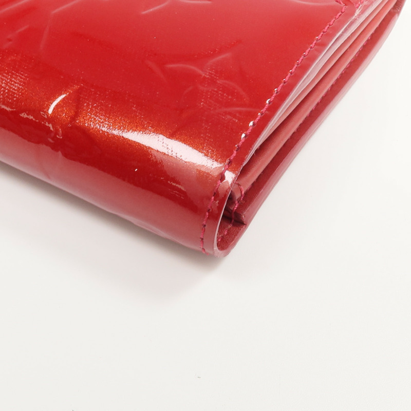 LOUIS VUITTON Monogram Vernis Portefeuille Sarah長錢包-15