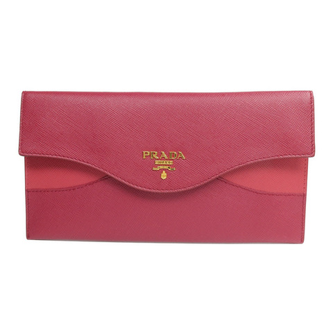 PRADA 牛皮皮革Long Wallet長錢包